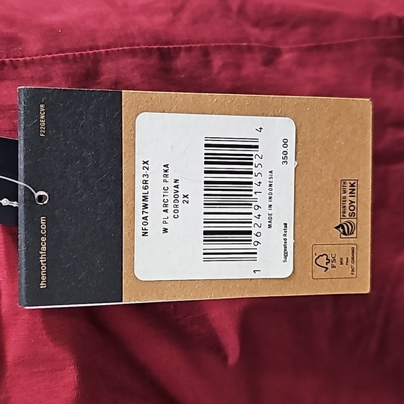 NWT The North Face Women's Arctic Parka Faux Fur Sz.2x - Picture 4 of 13